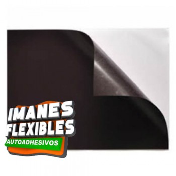 Lamina de iman a4 autoadhesiva x 10u